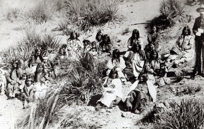 The Last of the Escapees After the Final Rout of Geronimo by American Photographer
